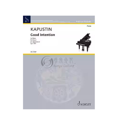 尼古拉卡普斯汀好心原版乐谱书