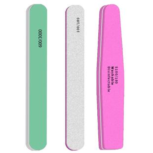 磨修指甲打磨条挫条海绵搓条美甲专用锉修甲修手砂条抛光工具套装