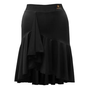 朵俏拉丁舞裙秋季新款半身裙女专业舞蹈服练功服裙子国标舞演出服