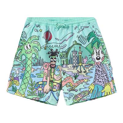 李宁 x Steven Harrington联名系列男女同款休闲短裤AKSR735