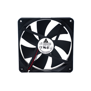 全新台达 AFB1412H 14025 12V 0.21A 机箱电源大风量14CM散热风扇