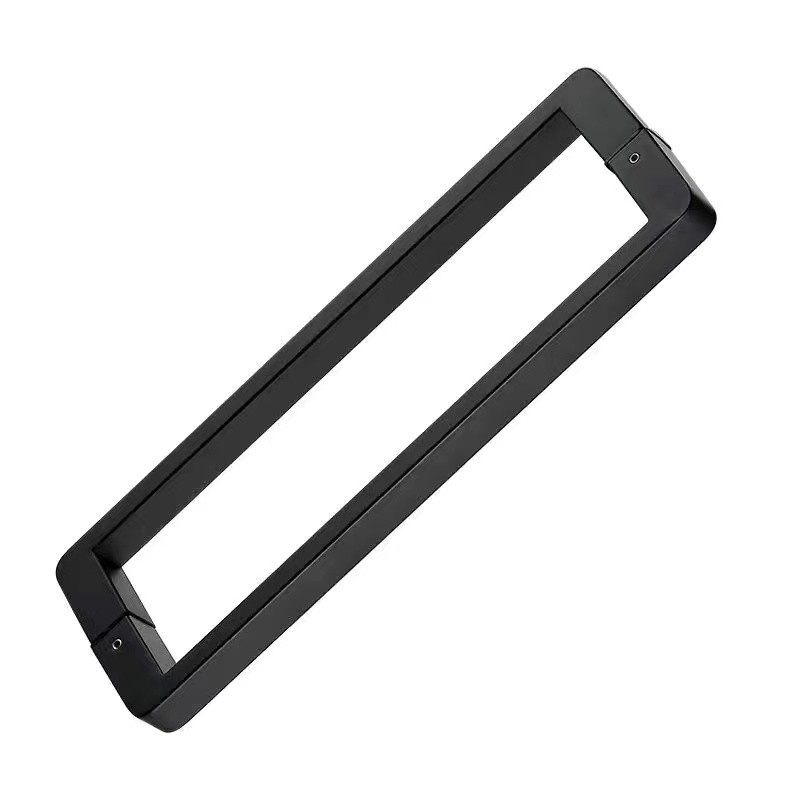 淋浴房极简拉手浴室玻璃门L型把手304不锈钢推拉门移门木门极窄