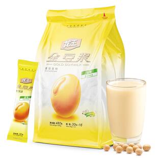 龙王甜味金豆浆粉480g营养早餐高植物蛋白膳食纤维速溶代餐冲饮