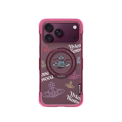 MASFEIL× 潮牌土星适用iPhone18Promax手机壳新款ip18磁吸带支架Go5苹果17Pro保护套支点全包高级感17pm网红