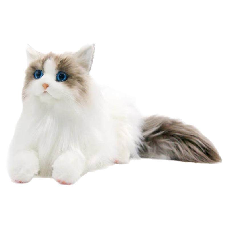 仿真猫咪玩偶布偶猫公仔毛绒玩具毛绒/玩偶/公仔/布