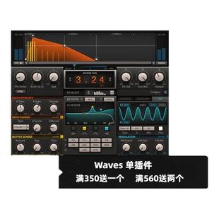 WAVES16  混音母带 人声H-Reverb Hybrid 混响高保真修音效果器