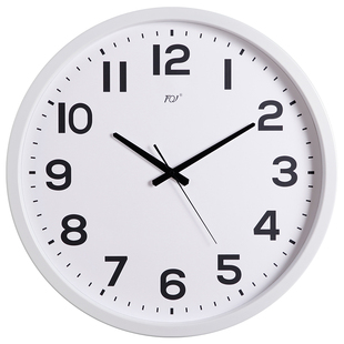 TQJ简约大号壁挂钟客厅时尚静音挂表酒店大堂挂墙时钟大尺寸钟表