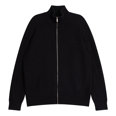 MCCEVTG美式高领拉链毛衣外套男