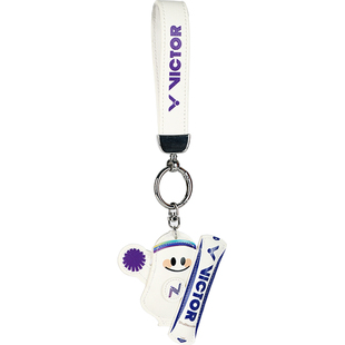 VICTOR威克多胜利羽毛球挂件PG6017BAC25亚洲锦标赛钥匙扣挂饰