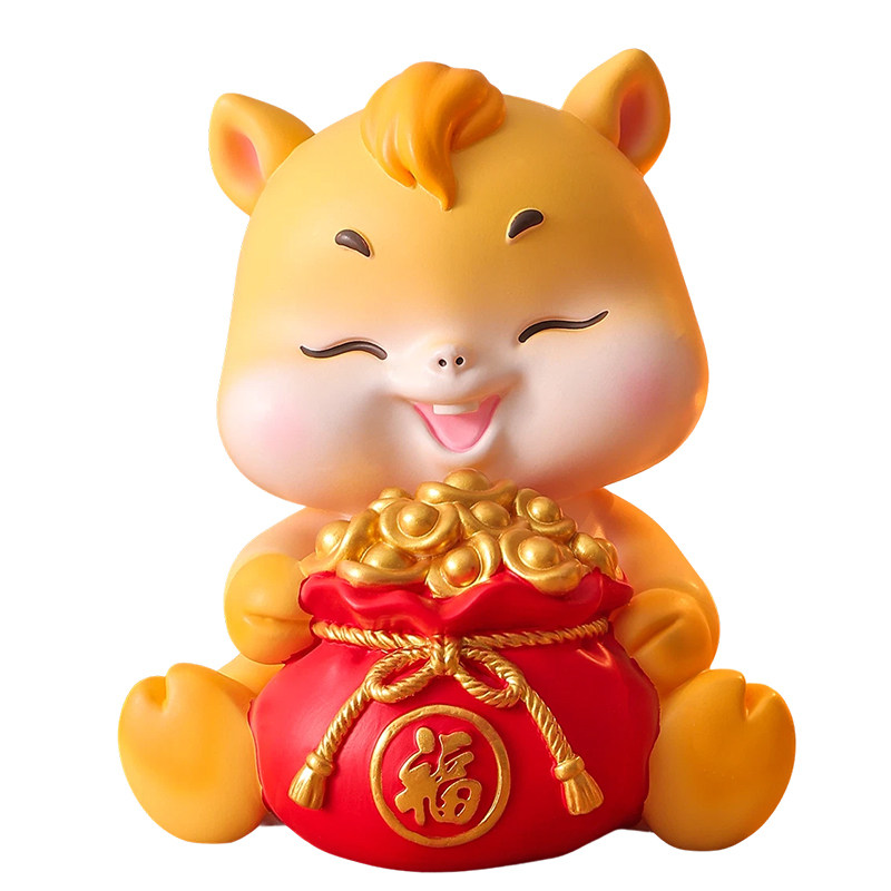 十二生肖马年儿童储蓄存钱罐2026