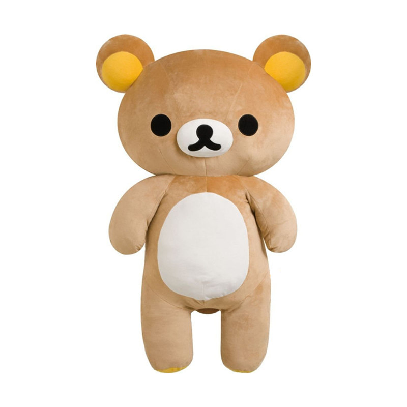 现货正品110cm松弛熊毛绒公仔