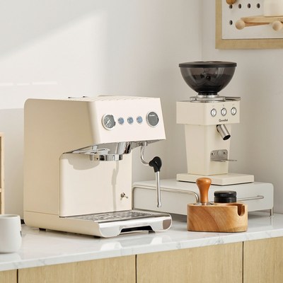 格米莱CRM3028意式半自动咖啡机云象复古跨境小型家用商用咖啡机