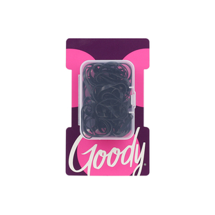 Goody歌妮发圈迷你橡皮筋造型编发高弹耐用小揪揪扎发加宽头发绳
