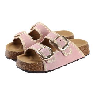 增高4cm厚底勃肯凉拖鞋女足弓支撑2025夏季新品外穿休闲一脚蹬