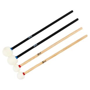 FLEET定音鼓槌锤行进鼓小军鼓鼓棒架子鼓镲片软硬尼龙羊毛毡头