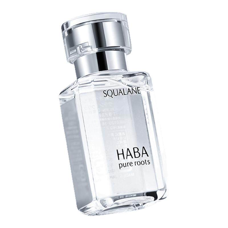屈臣氏HABA鲨烷精纯滋养干燥紧致抗皱修护美容油15ml+4ml×2
