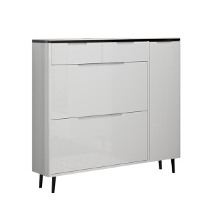 鞋柜家用门口玄关柜一体轻奢超薄大容量翻斗柜简约现代入户储物柜