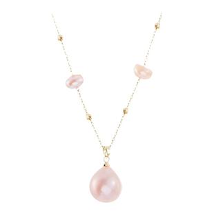 【紫罗兰正版】珠满星项链轻奢小众珍珠颈链生日礼物生日礼物