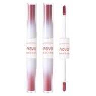 NOVO双头唇釉水光镜面雾面哑光