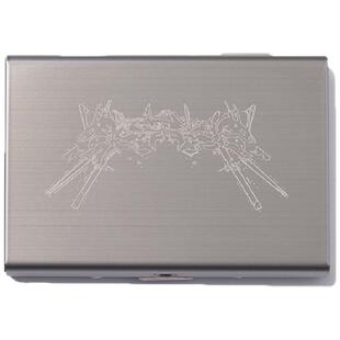 NOMANUAL韩国新款金属钱包卡包一体超薄小巧便携男女款名片夹