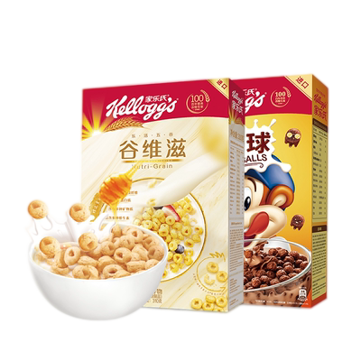 家乐氏谷物麦片谷维滋可可球