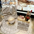 New Christmas carrying bag for 24 years, approximately 14.5 * 13 * 5cm, suitable for lipstick cushion