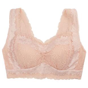 爱比娜2022春季蕾丝内衣背心无钢圈聚拢美背文胸一体式胸罩B292-1