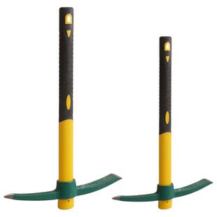 户外小洋镐锄头挖土十字镐柴镐斧钢镐头挖笋神器头农用工具桩树根