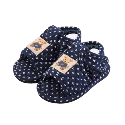 儿童纯棉布艺卡通学步鞋