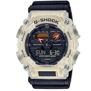 casio旗舰店GA-900TS透明工业风运动男手表卡西欧官方正品G-SHOCK