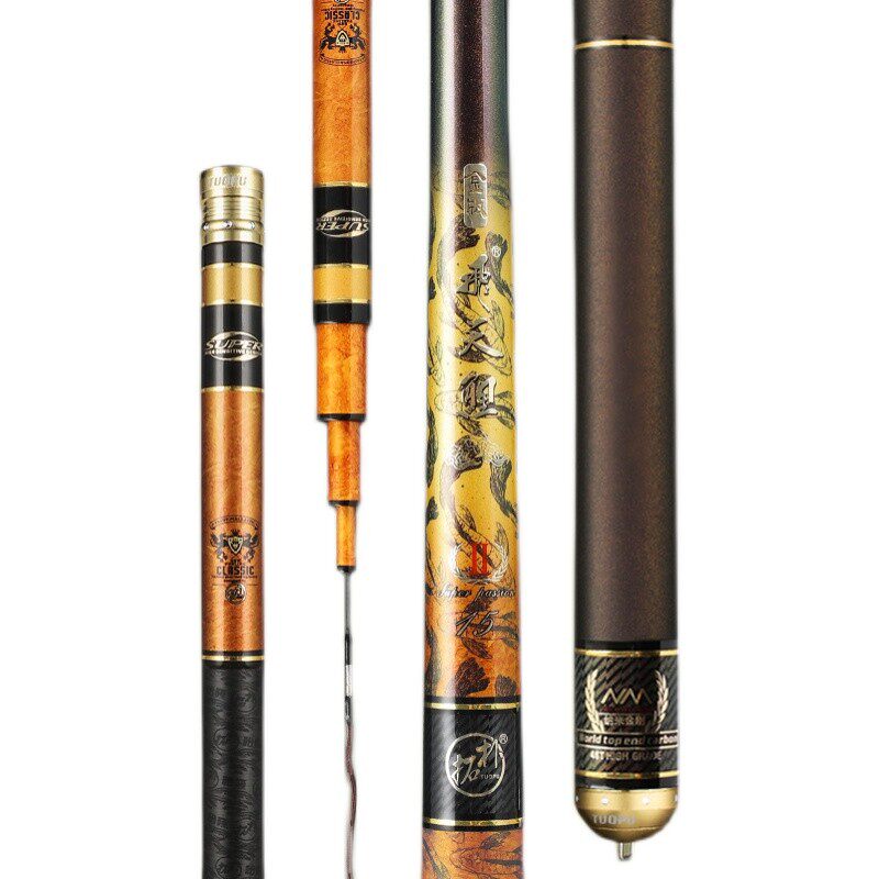 金版飞天鲤二代超轻硬黑坑钓鱼竿