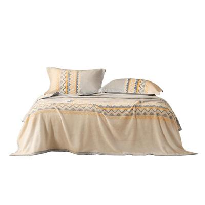 水星家纺毛毯A类可水洗法兰绒毯