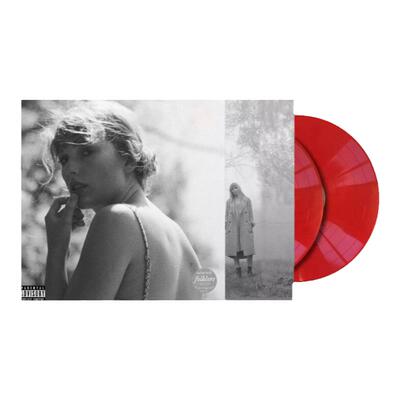 原装进口 泰勒斯威夫特Taylor 民间故事folklore 美版限量红胶2LP