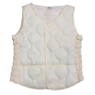 加绒马甲背心女冬季加厚羊羔绒