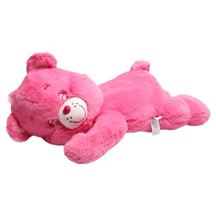 正版 CareBears 抱抱宝贝 趴姿爱心小熊 公仔毛绒玩偶 女孩礼物