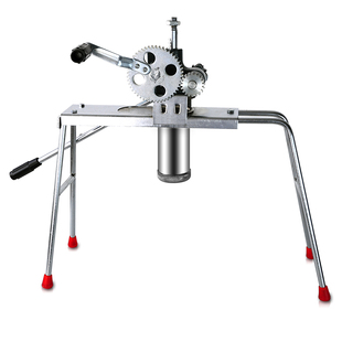 双齿轮家用饸饹机手动河洛粉条不锈钢压面条机器小型床压面机饸饹