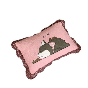 一只装枕套儿童成人单人乳胶枕头套全棉衍缝卡通枕套40.60不含芯