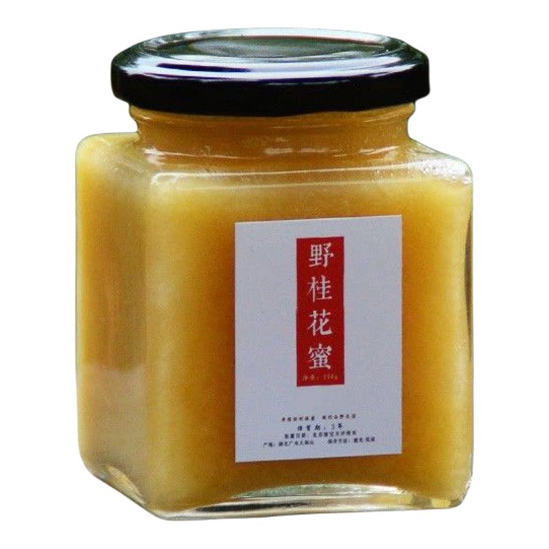 桂花蜜500g农家自产蜂蜜野生木桶土蜂蜜纯正天然蜂蜜成熟蜂蜜