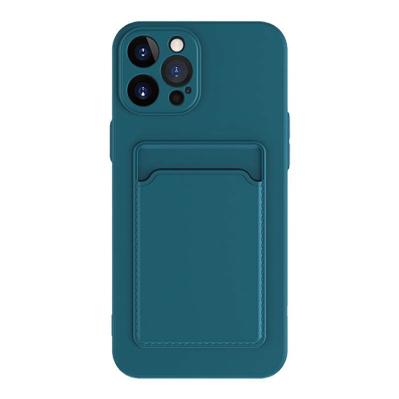 iphone15硅胶创意卡包壳防摔保护