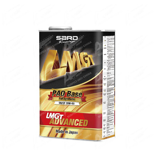 日本进口萨德SARD LMGT ADVANCED 20W-60 PAO+酯类全合成超跑机油