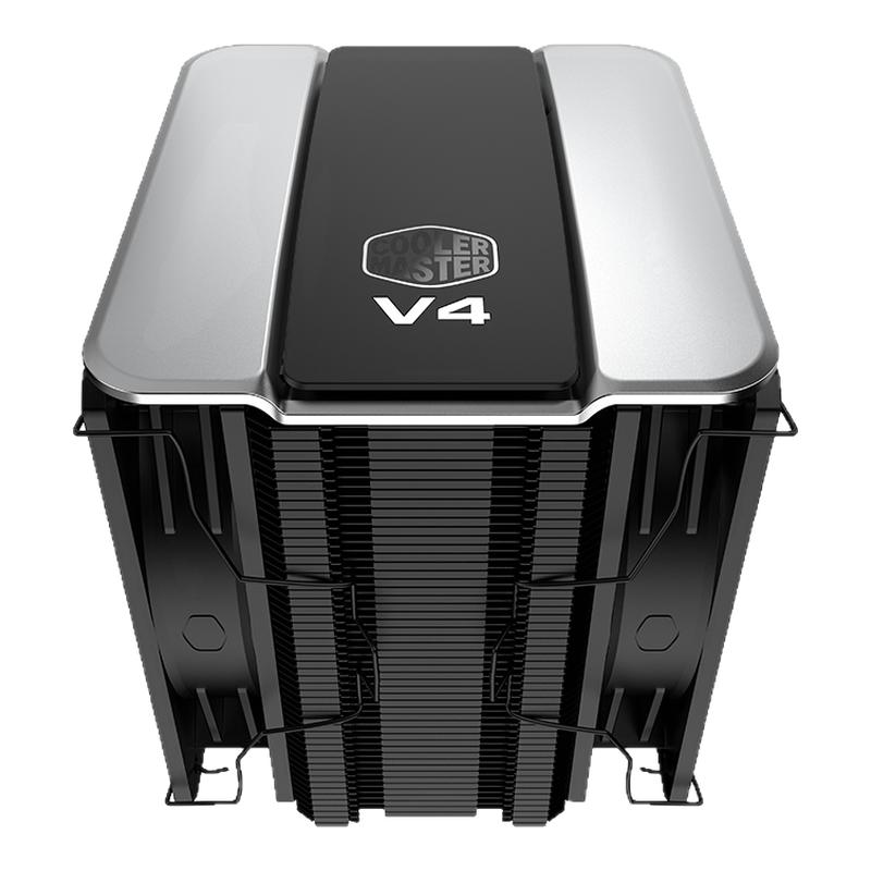 酷冷至尊挑战者V4风冷散热器单塔双风扇cpu散热器静音扇3DHP技术