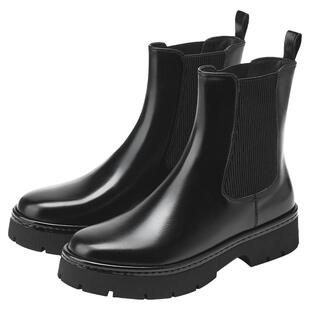 73hours女鞋飞行日记冬新款英伦风切尔西靴弹力靴