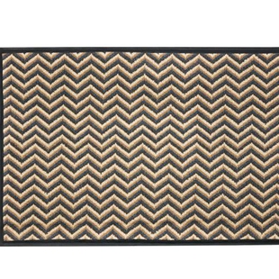 IKEA宜家艾卡恩门垫60×90条纹家用门厅进门脚垫地毯防滑国内代购