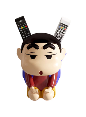 蜡笔小新遥控器背包收纳摆件