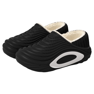 医用手术室拖鞋男款2025新款冬季室内家居防水防滑厚底保暖棉鞋女