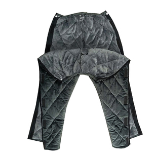 冬易穿脱骨折腿伤病人康复护理服男女侧开粘贴拉链加厚保暖夹棉裤