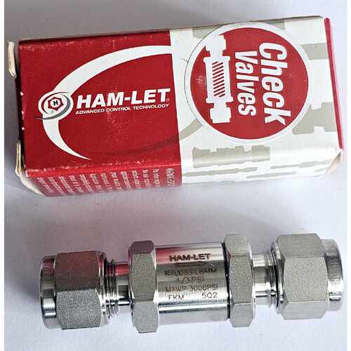 议价HAM-LET哈姆雷特单向阀 H400SSL8MM-1/3 全新原装