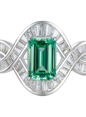 chinpin冰糖长方T戒指