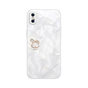 洛可可水钻适用苹果x手机壳iphonex新款xr防摔xs全包玻璃xsmax女xsxmax小众ipone十xmax简约ip多巴胺10轻奢的