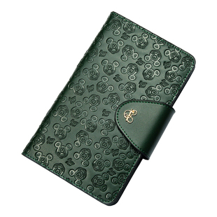 牛皮定期存单收纳本2025新款票据册银行支票夹多功能存折卡一体包